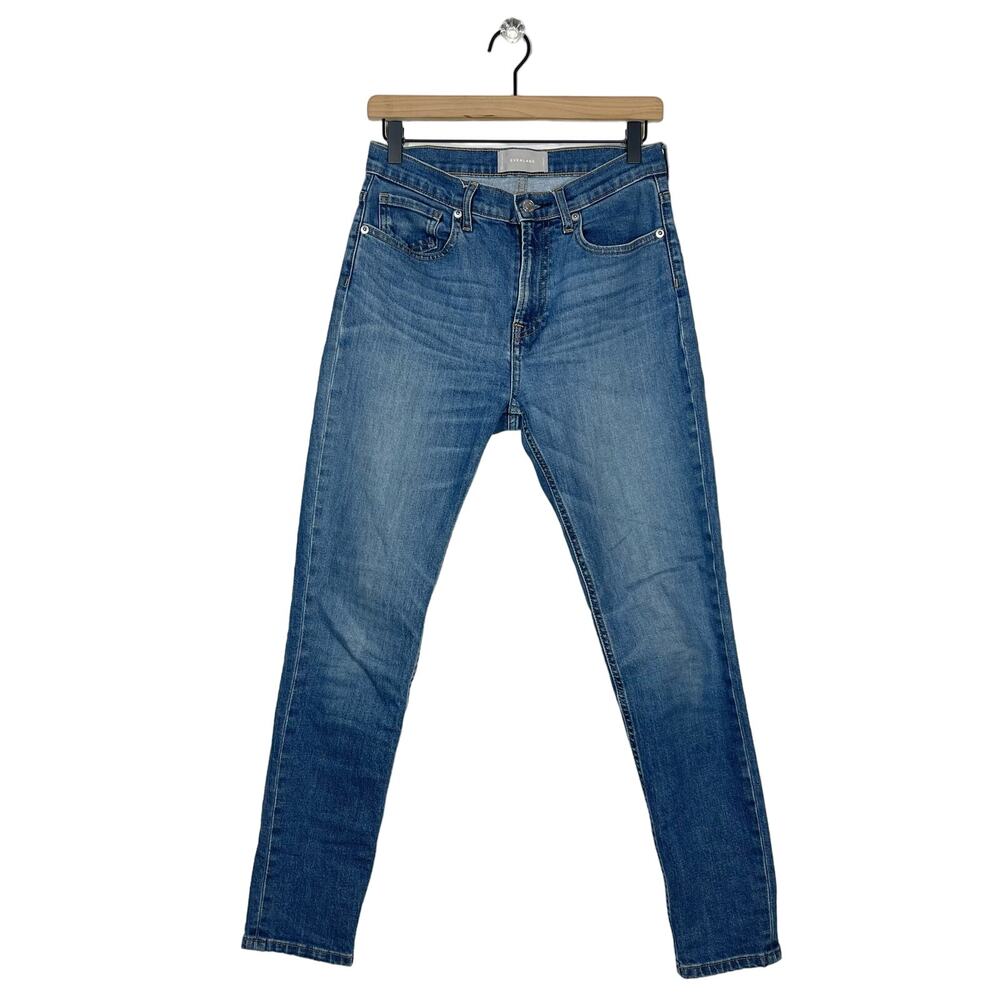 Everlane Jeans Women's‎ Size 28 Regular Blue Denim Straight Leg Medium Wash